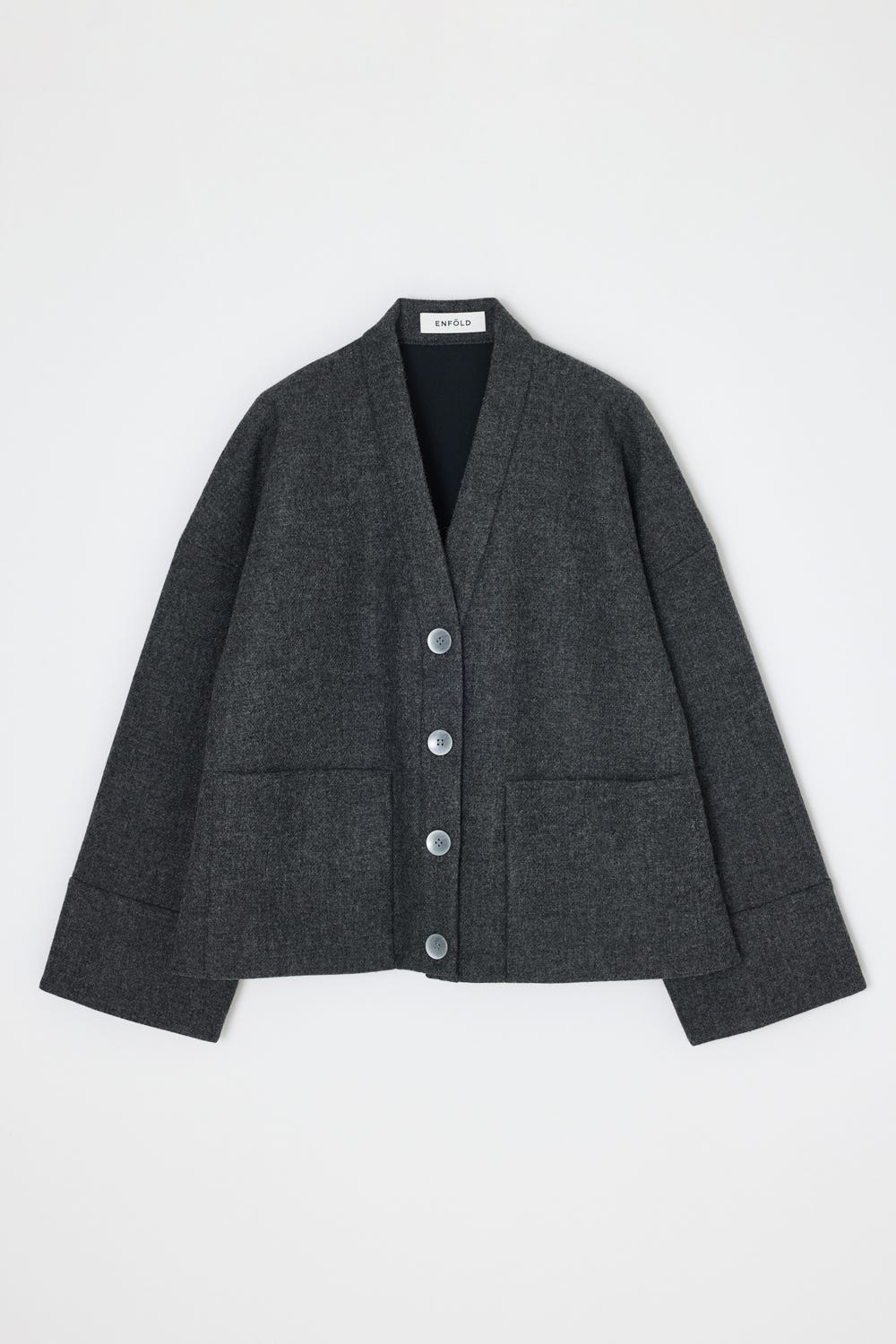 BOX CARDIGAN T.GRY 38