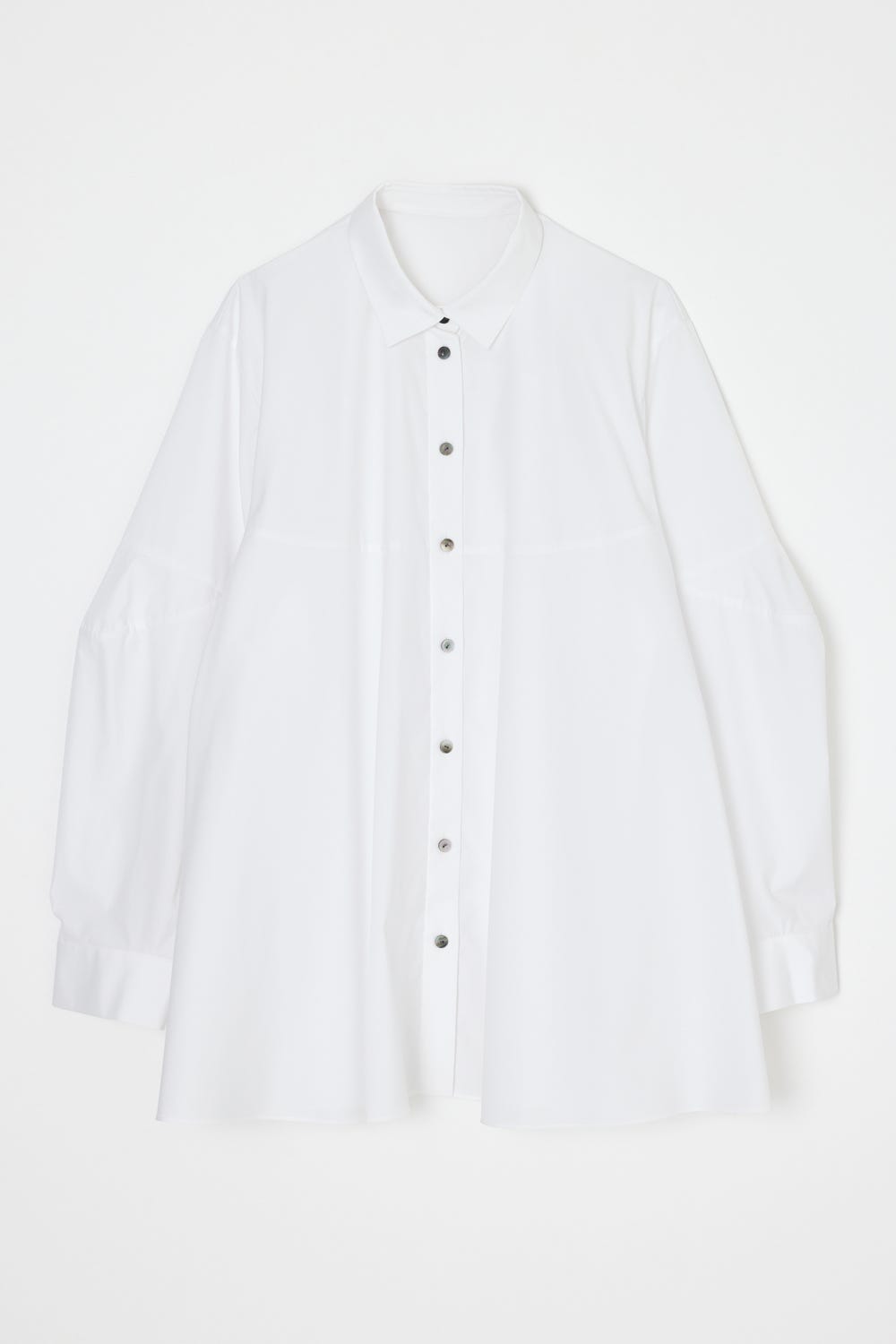 STRUCTURED SHIRT WHT 38