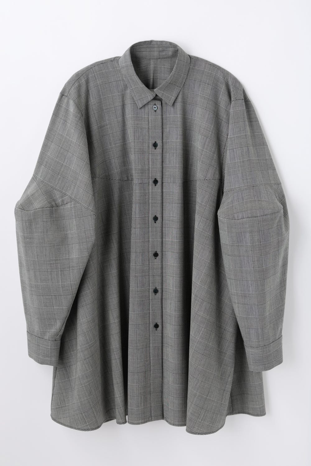 STRUCTURED SHIRT BLK 38