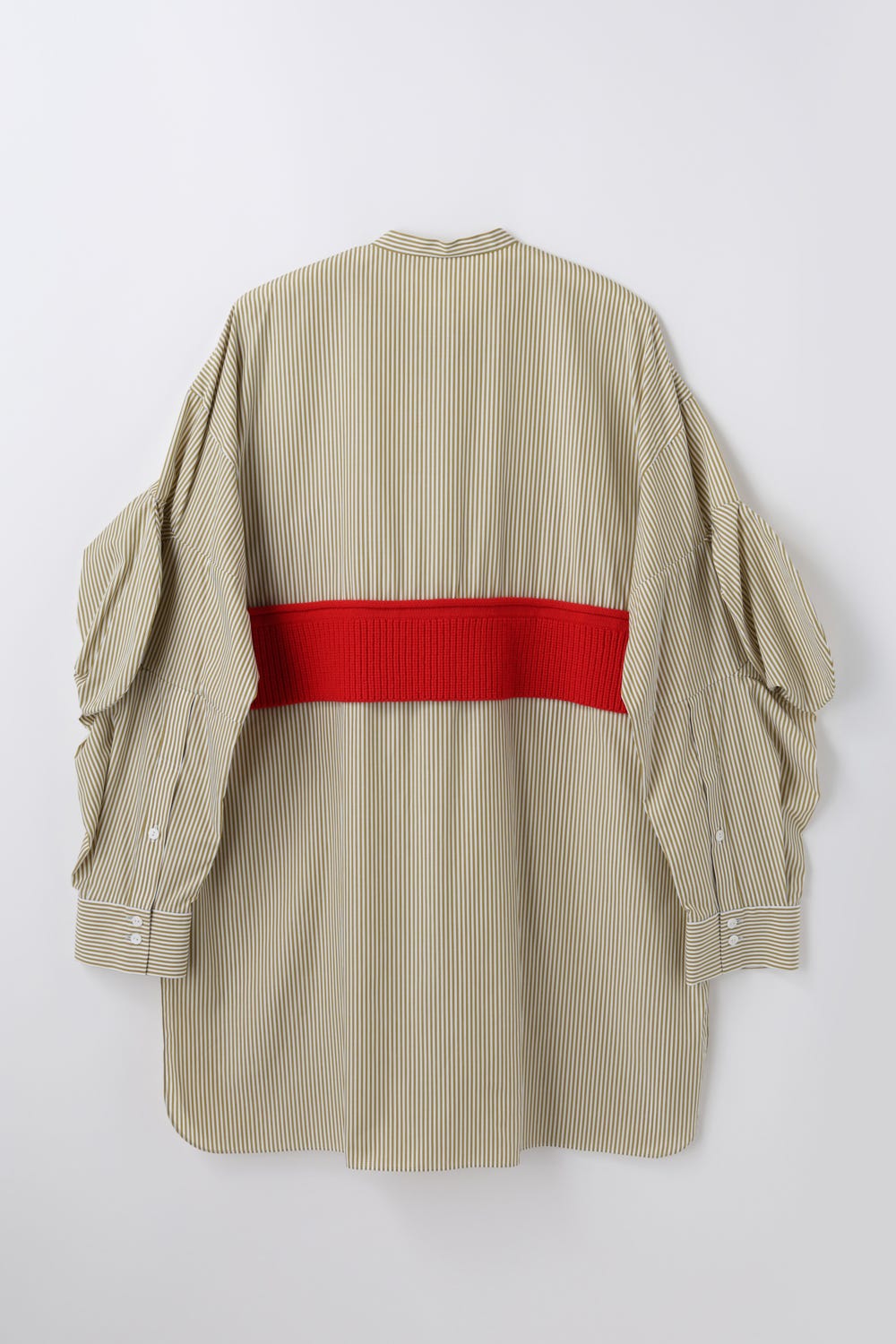 KNIT-DOCKING SHIRT KHA 38