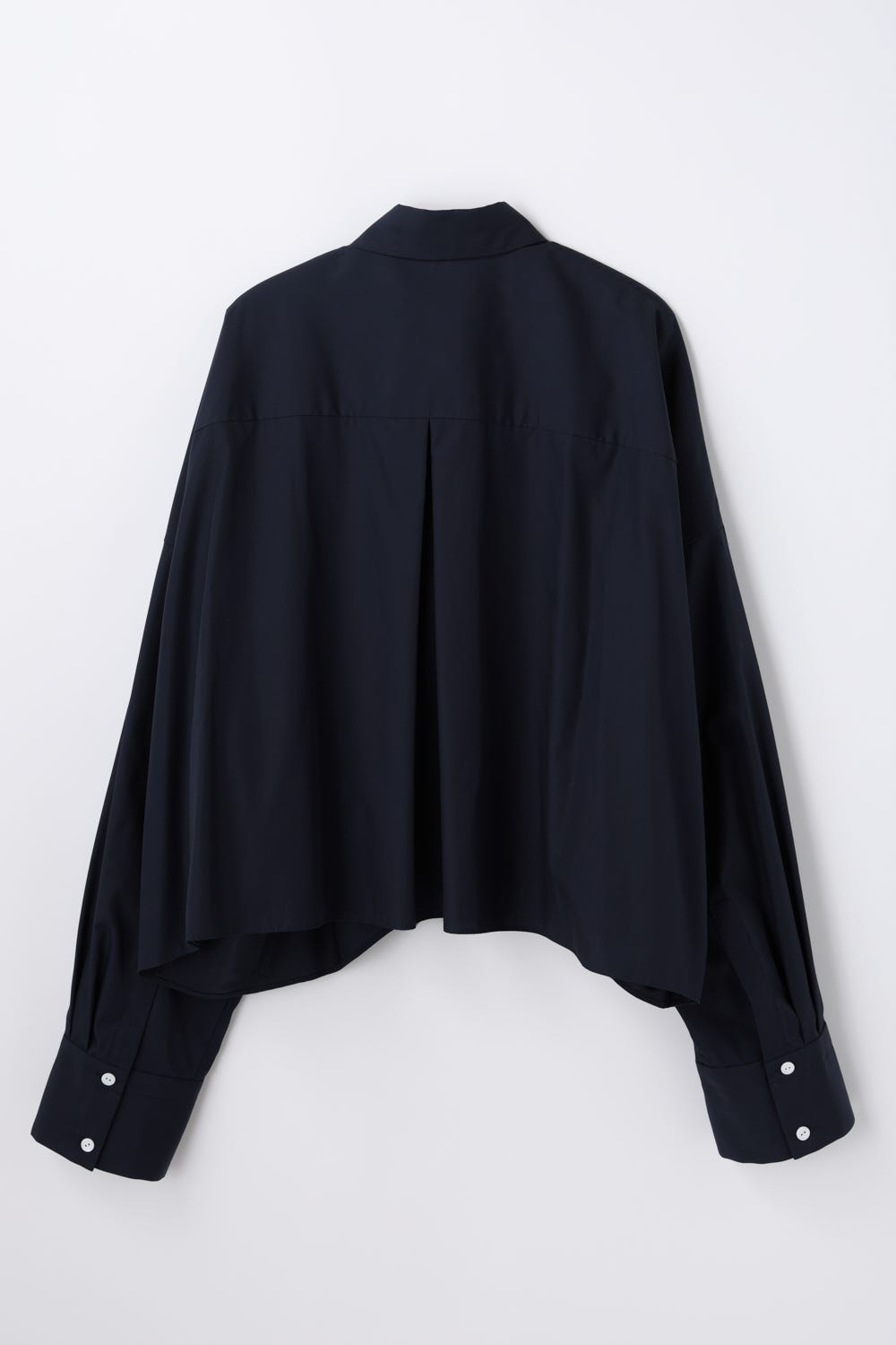 TUCK WIDE SHIRT D/NVY 38