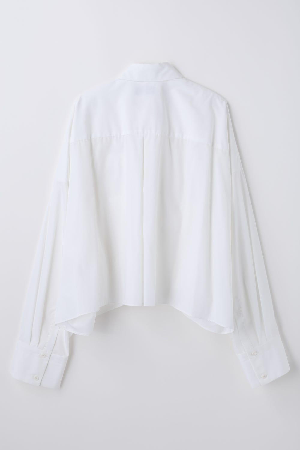TUCK WIDE SHIRT WHT 38