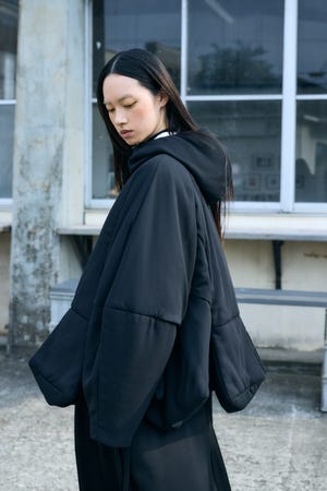 SOLID-HEM COAT｜38｜BLK｜COAT｜ENFÖLD OFFICIAL ONLINE STORE