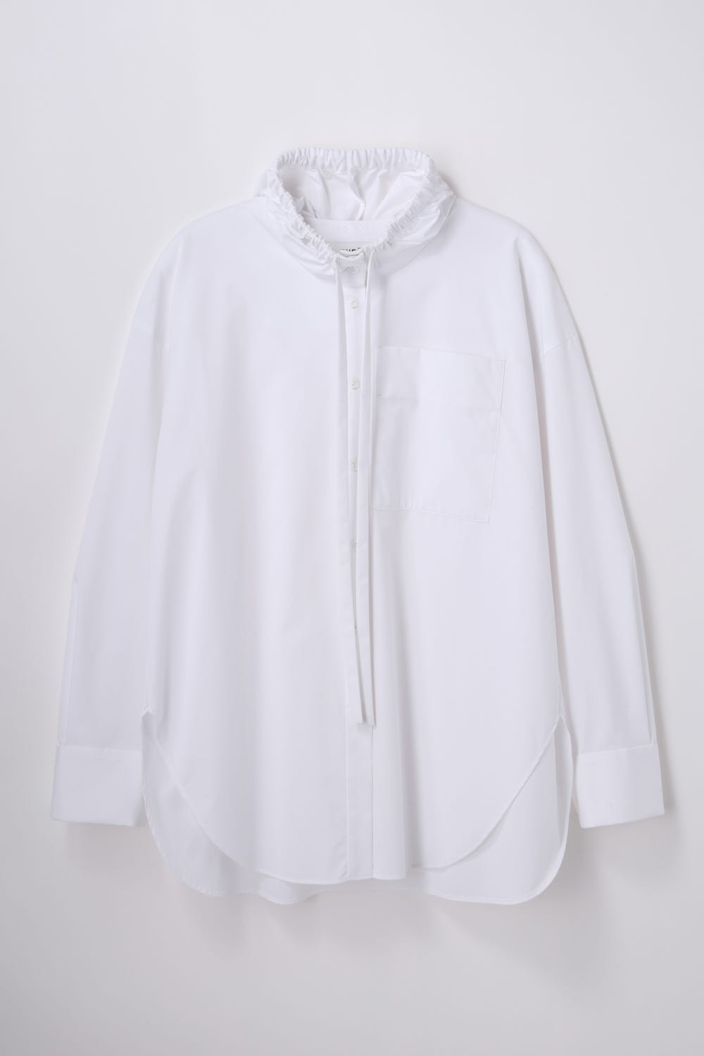 HOODED SHIRT WHT 38