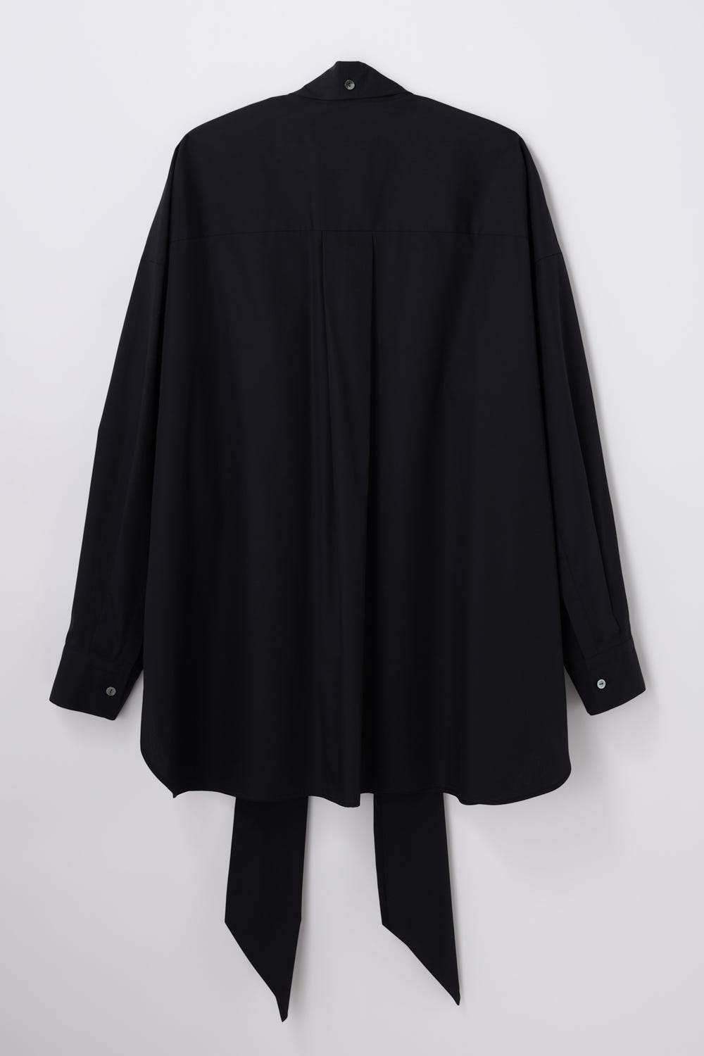 BIG-BOW SHIRT BLK 38