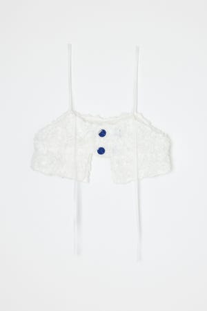 ⭐︎エンフォルド⭐︎完売キャミソール　パーツ CAMISOLE PARTS｜38｜WHT｜SHIRTS AND BLOUSES｜ENFÖLD OFFICIAL