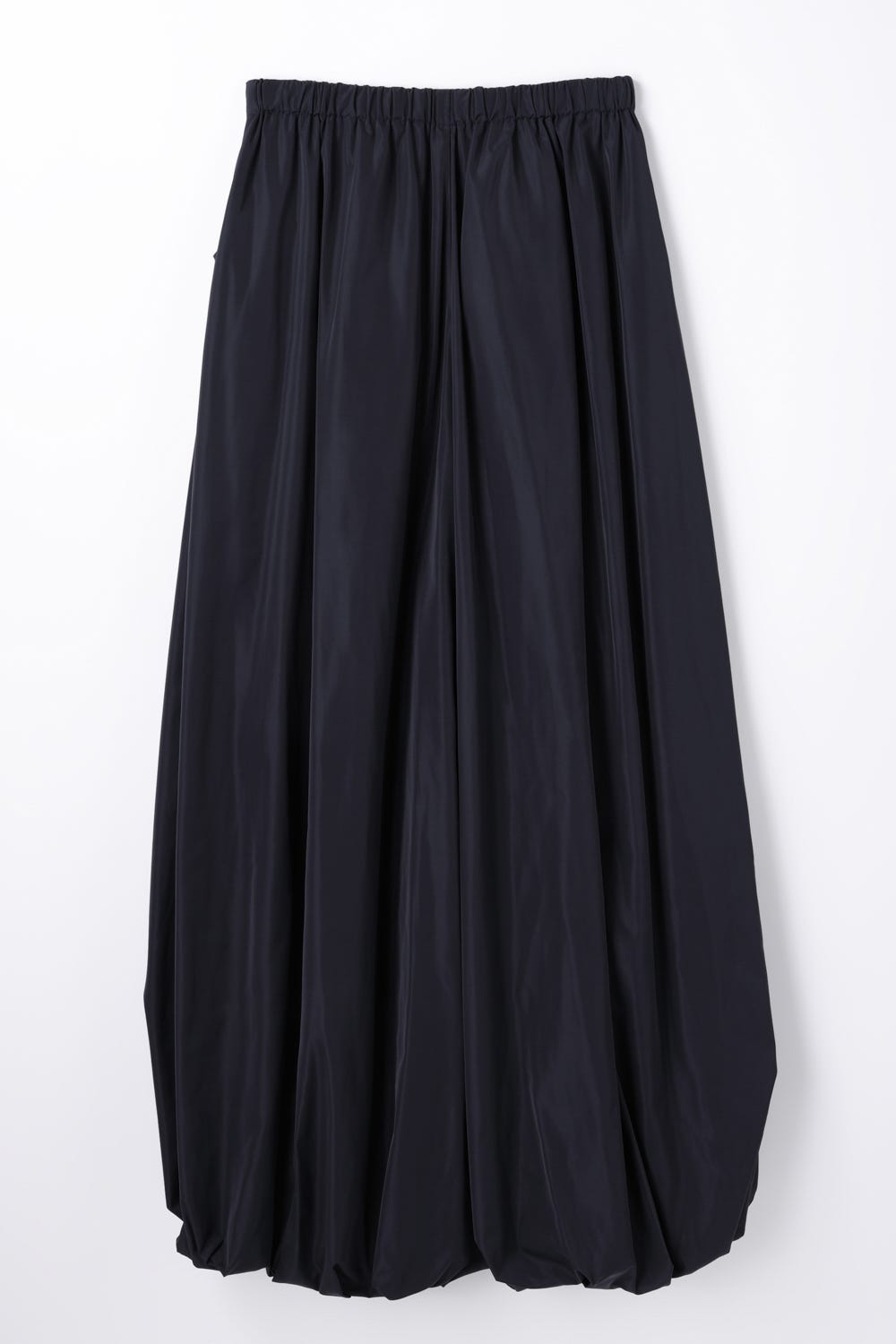 TUCK BALLOON CROPPED PANTS D/NVY 36