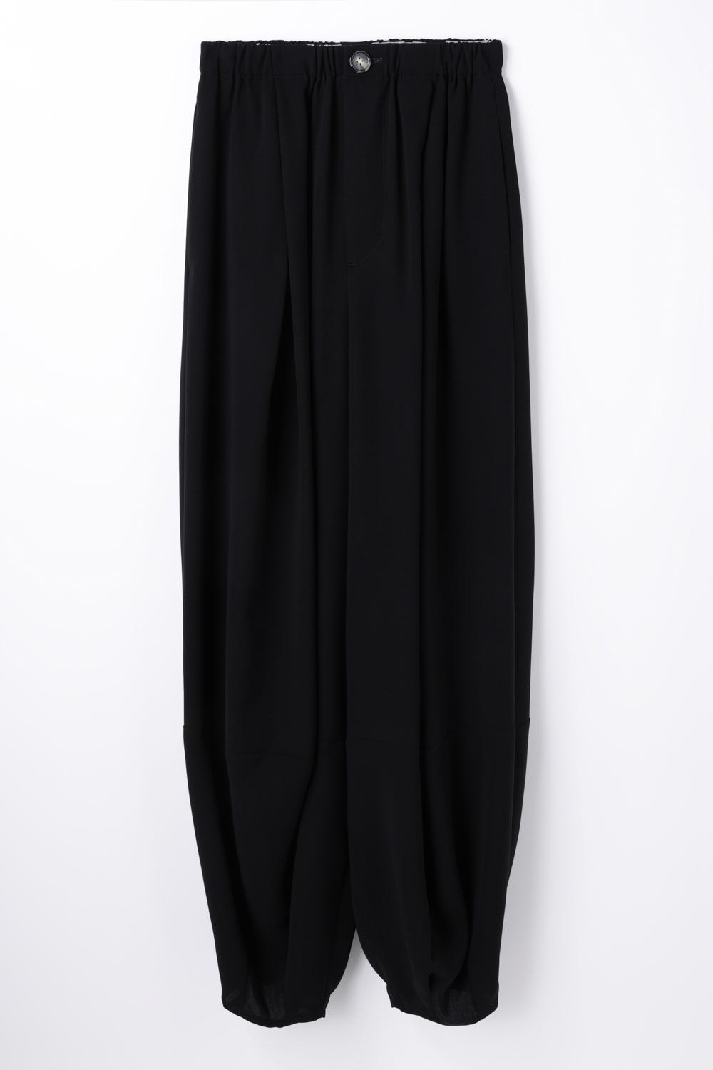 BOX-TUCK PANTS BLK 38