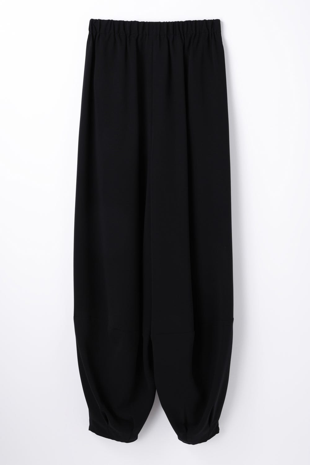 BOX-TUCK PANTS BLK 38
