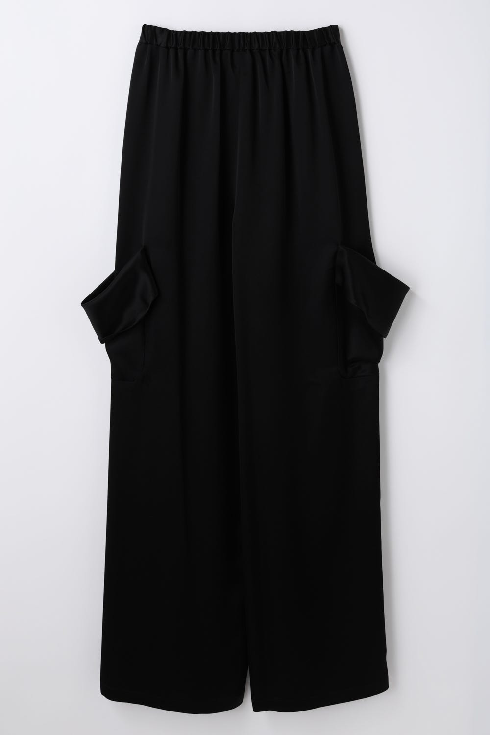 DRAPE-POCKET PANTS BLK 36