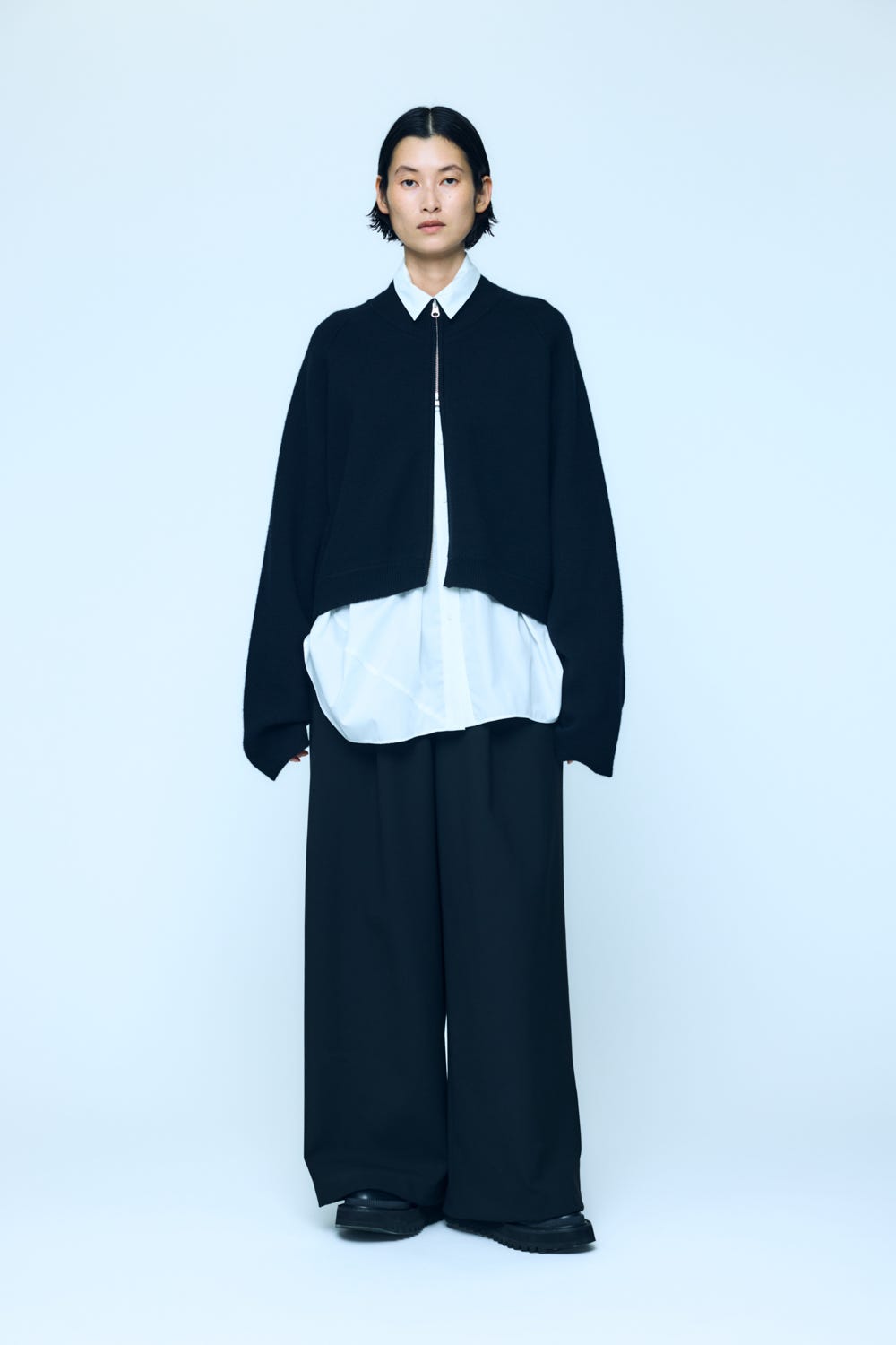 35 WIDE PANTS BLK 36
