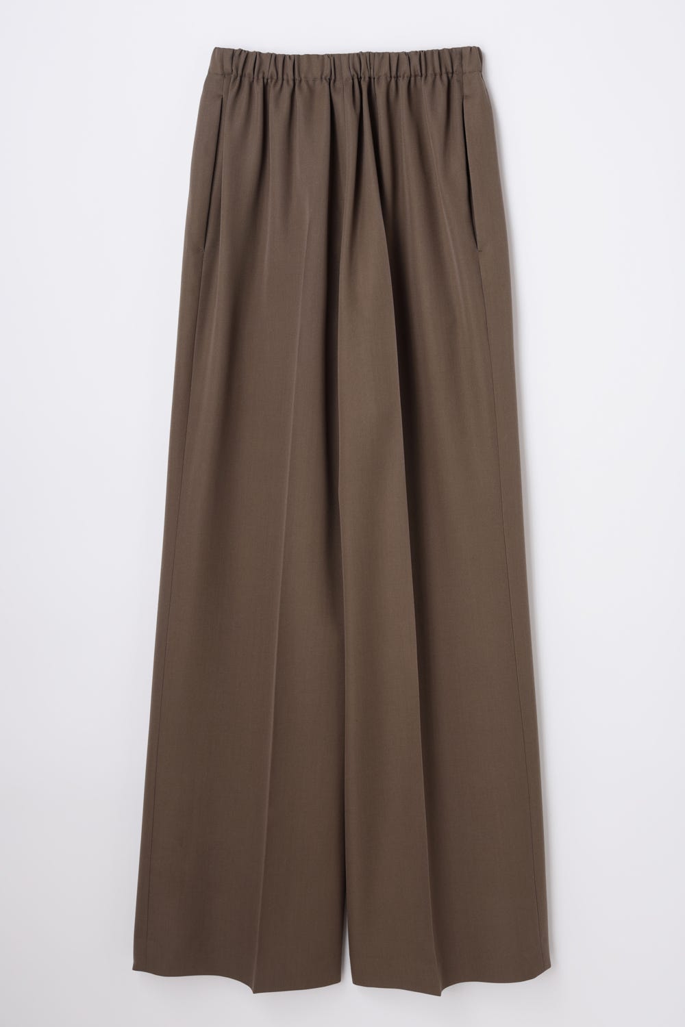 STRIGHT PANTS M/BRN 36