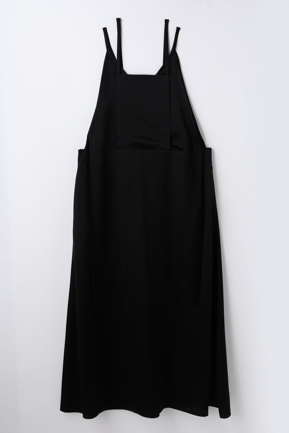 LAYERED JUMPER-SKIRT BLK 36