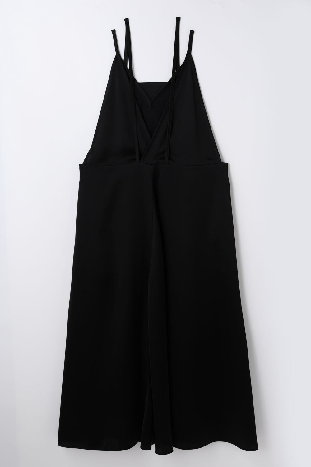 LAYERED JUMPER-SKIRT BLK 36