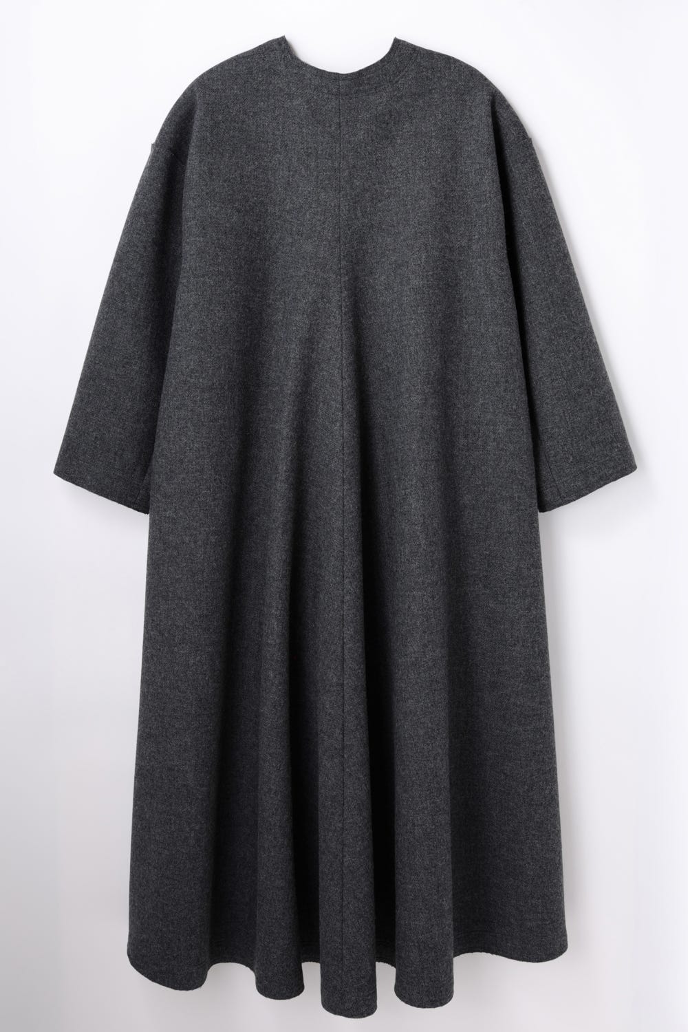 A-LINE SILHOUETTE DRESS C.GRY 36