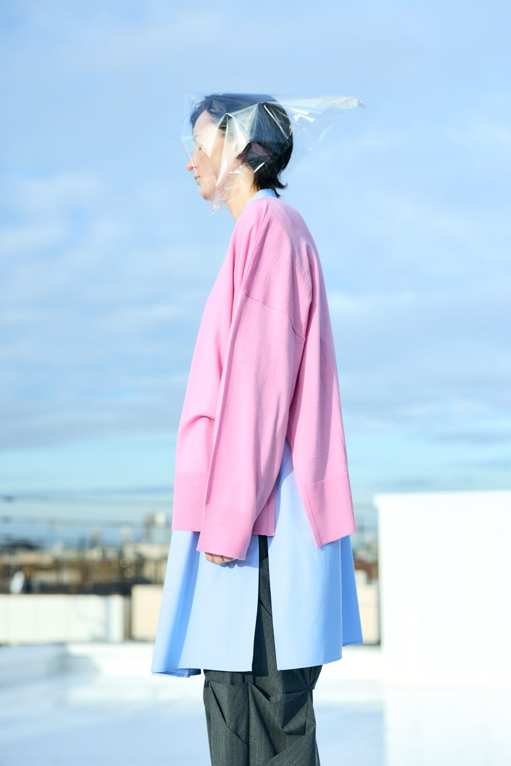 BOX WIDE PULLOVER PNK 38