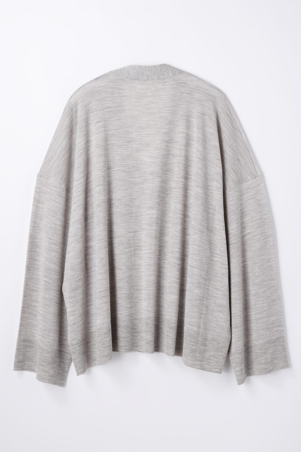 V-NECK BOX CARDIGAN L/BEG 38