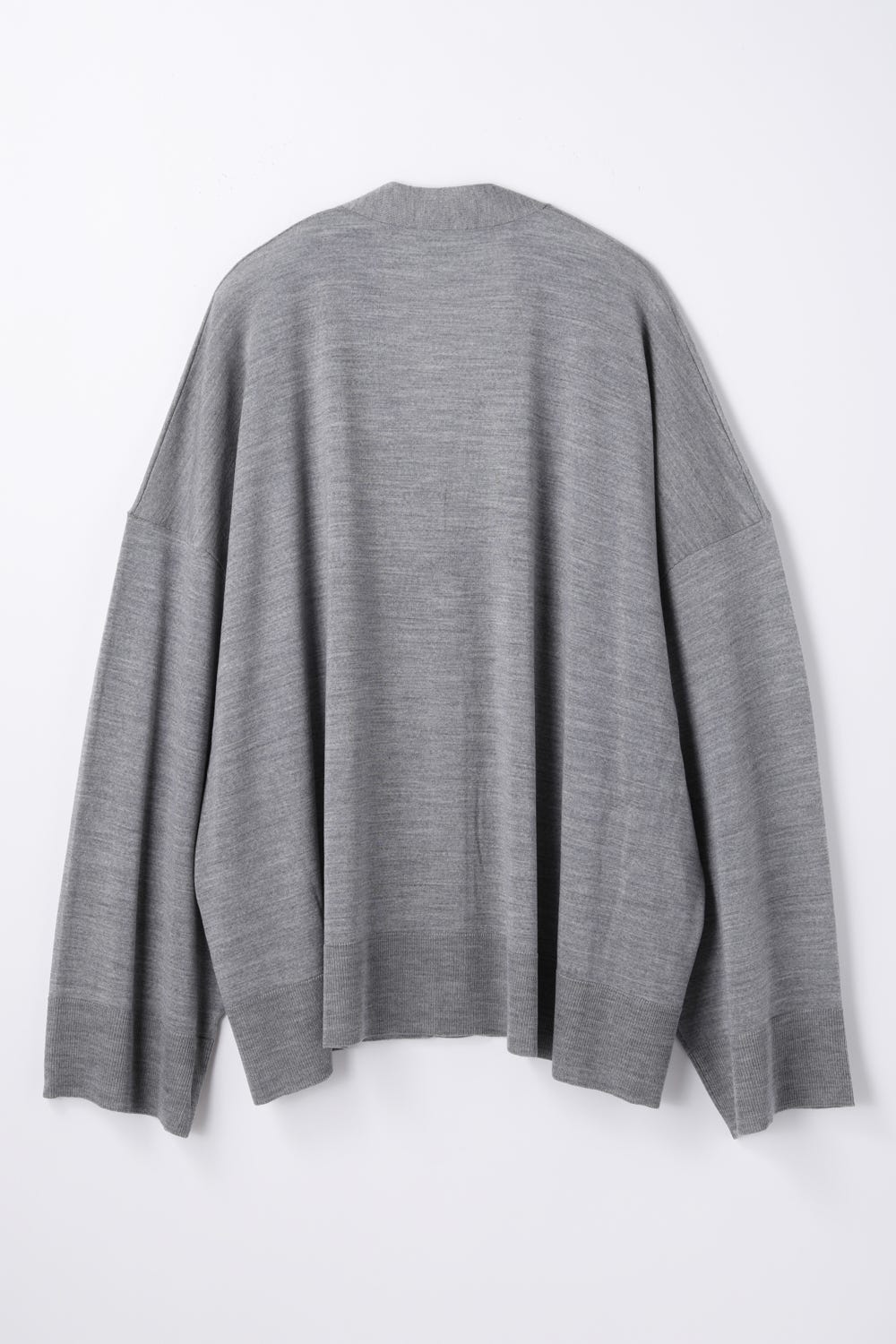 V-NECK BOX CARDIGAN T.GRY 38