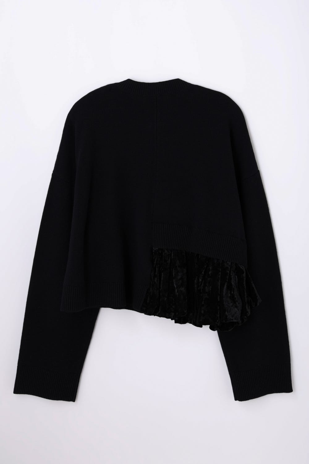BALLOON CARDIGAN BLK 38