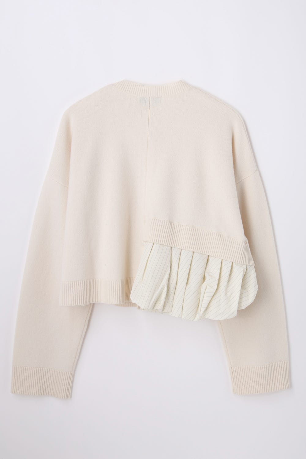 BALLOON CARDIGAN O/WHT 38