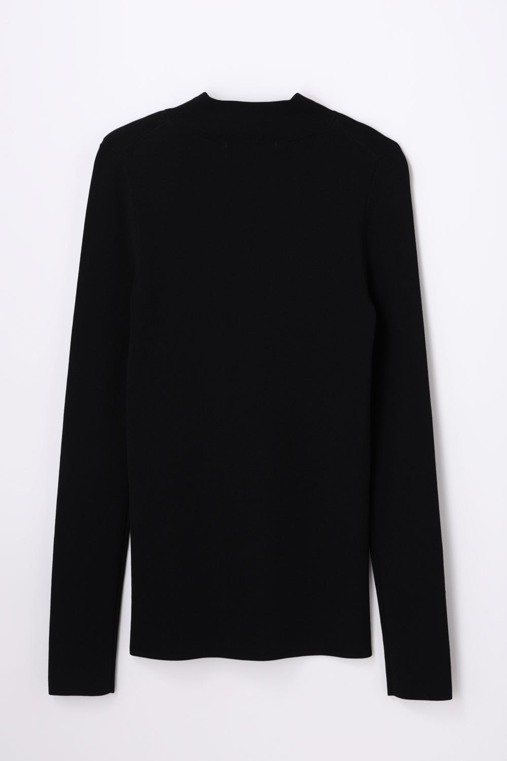 HIGH-NECK PULLOVER BLK 38
