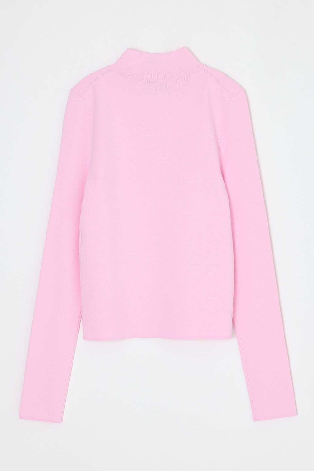 HIGH-NECK PULLOVER L/PNK 38