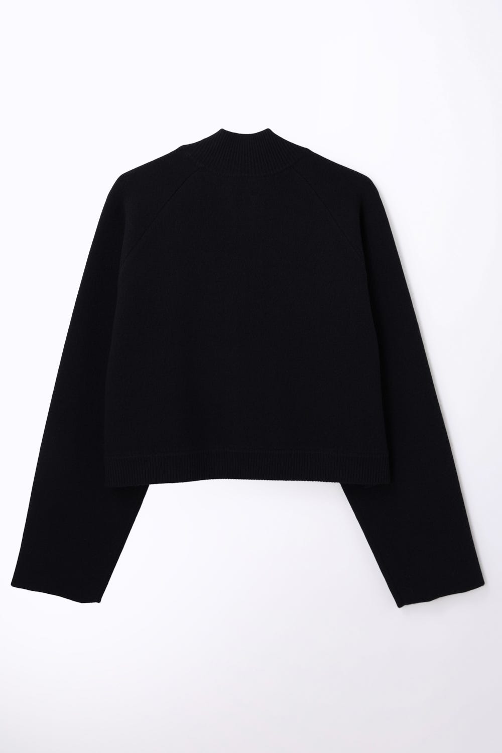 ZIP CARDIGAN BLK 38