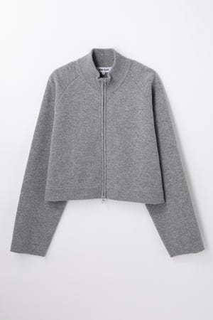 ZIP CARDIGAN