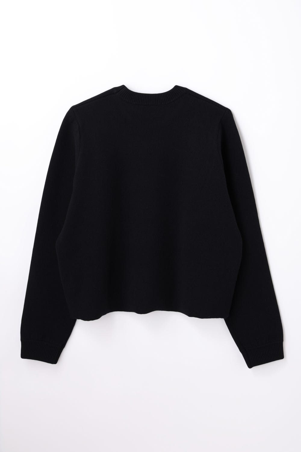 SET-IN PULLOVER BLK 38