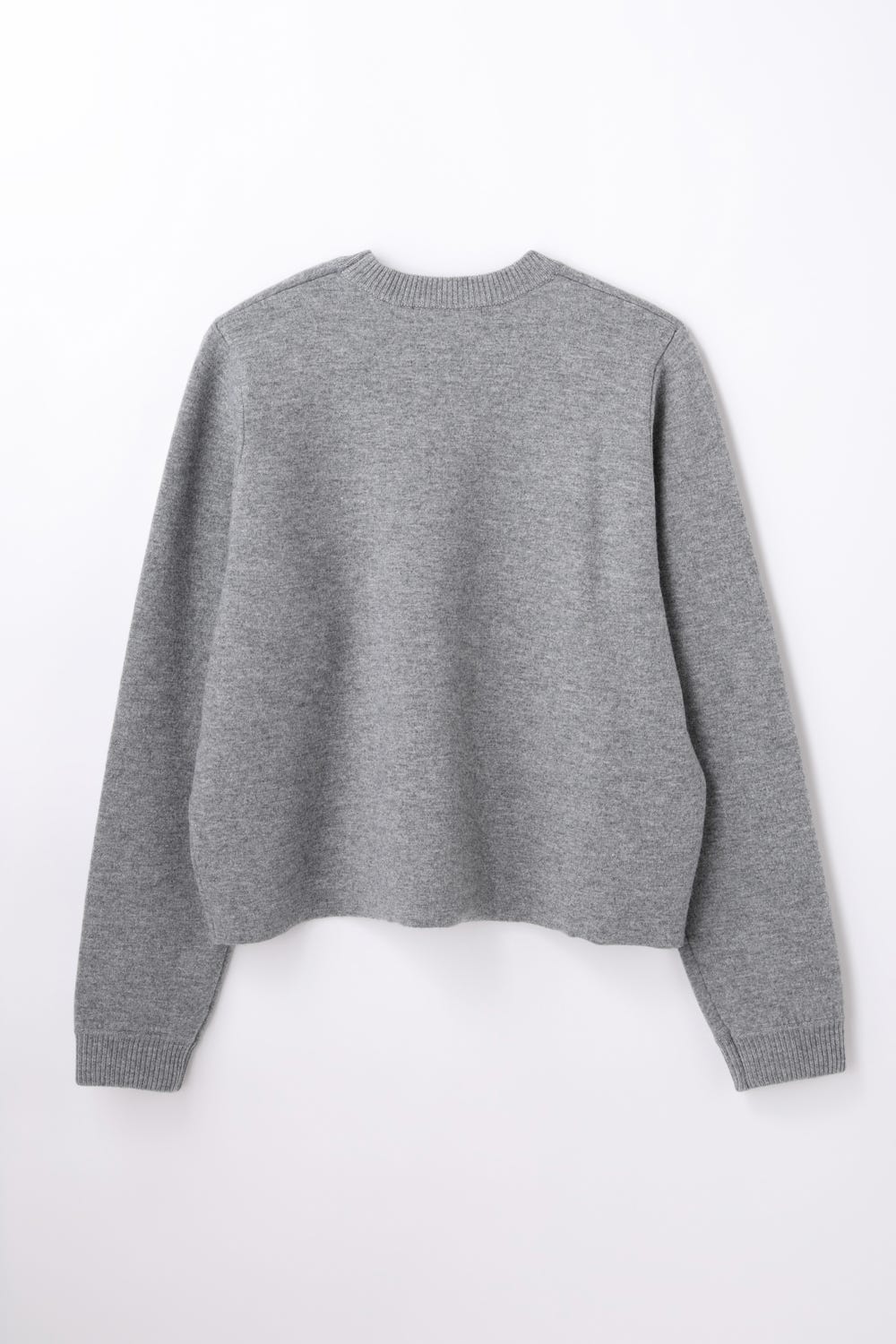 SET-IN PULLOVER T.GRY 38