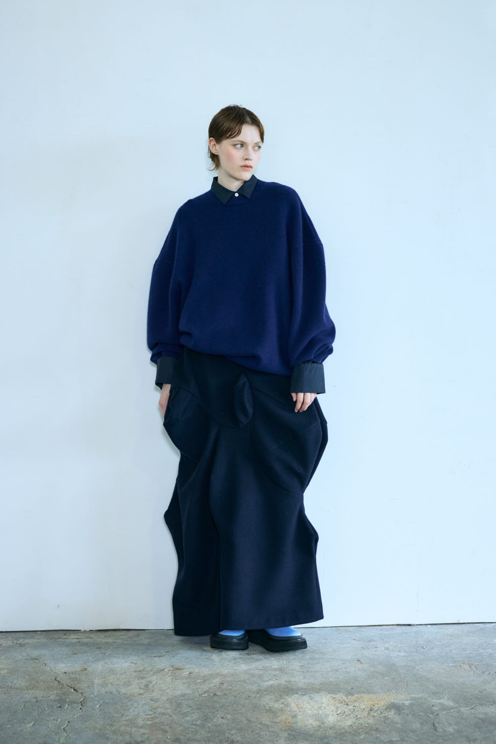 OBJECT PULLOVER NVY 38