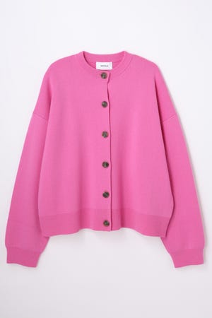 CREW-NECK CARDIGAN