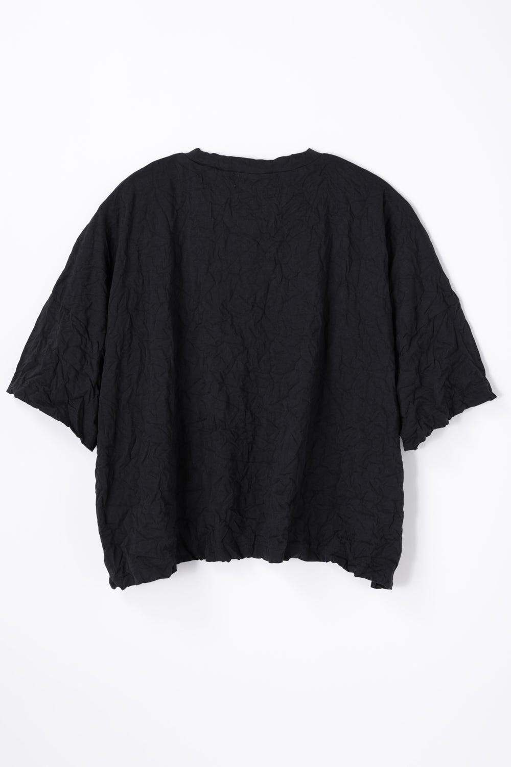 WRINKLE BOX T-SHIRT BLK 38