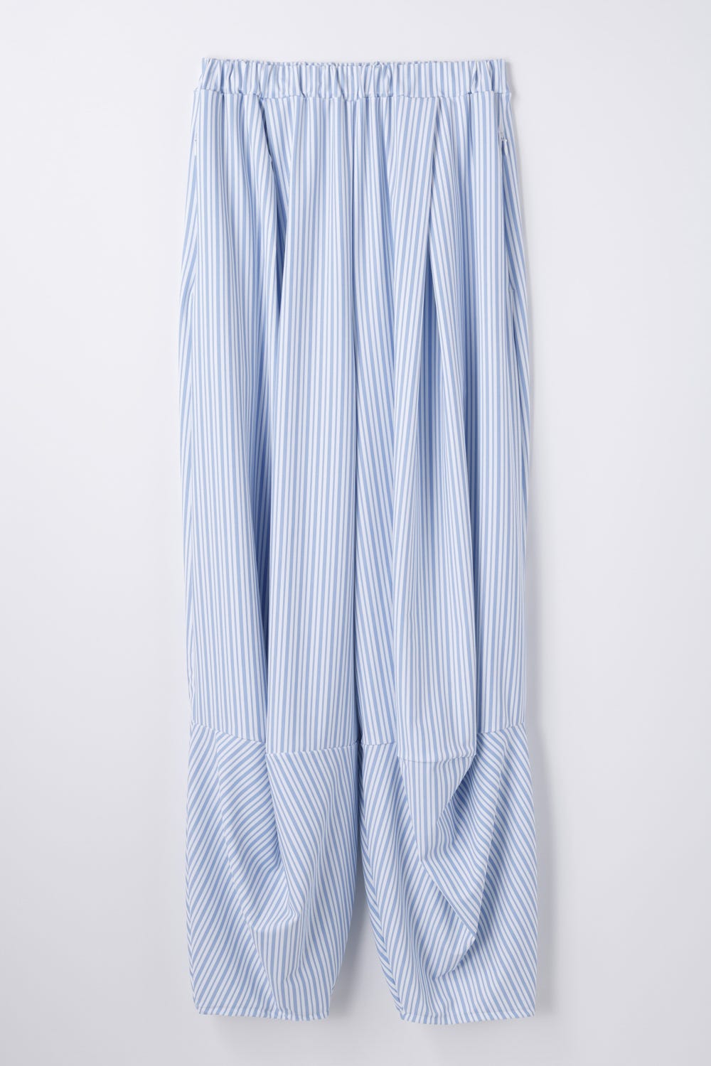BOX-TUCK PANTS WHT 36