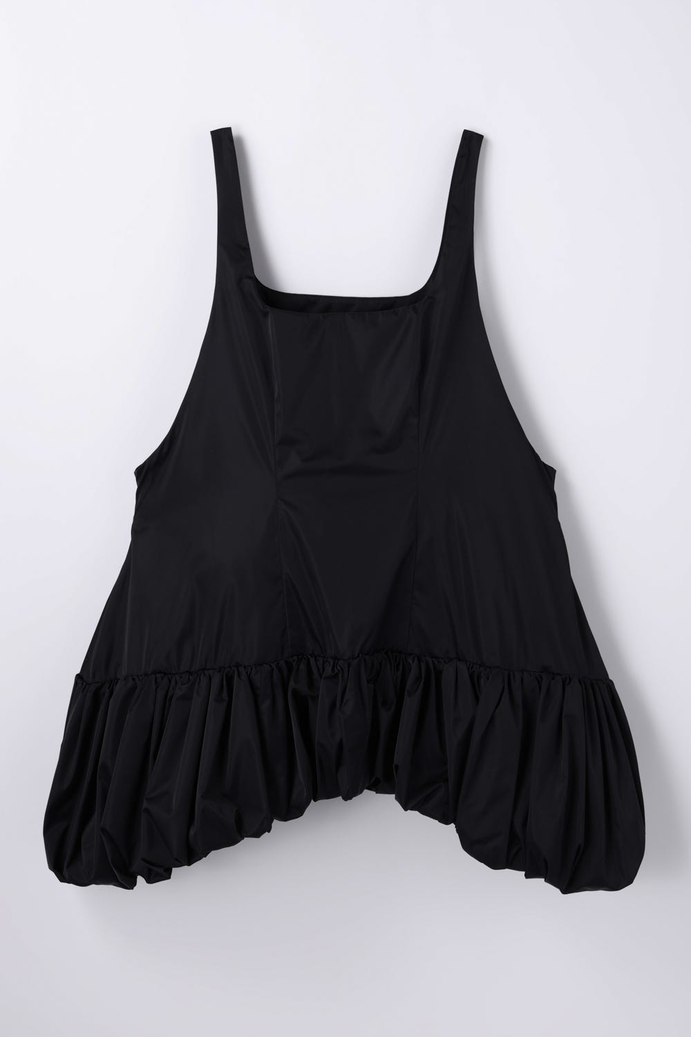 DROP-HEM CAMISOLE VEST BLK 38