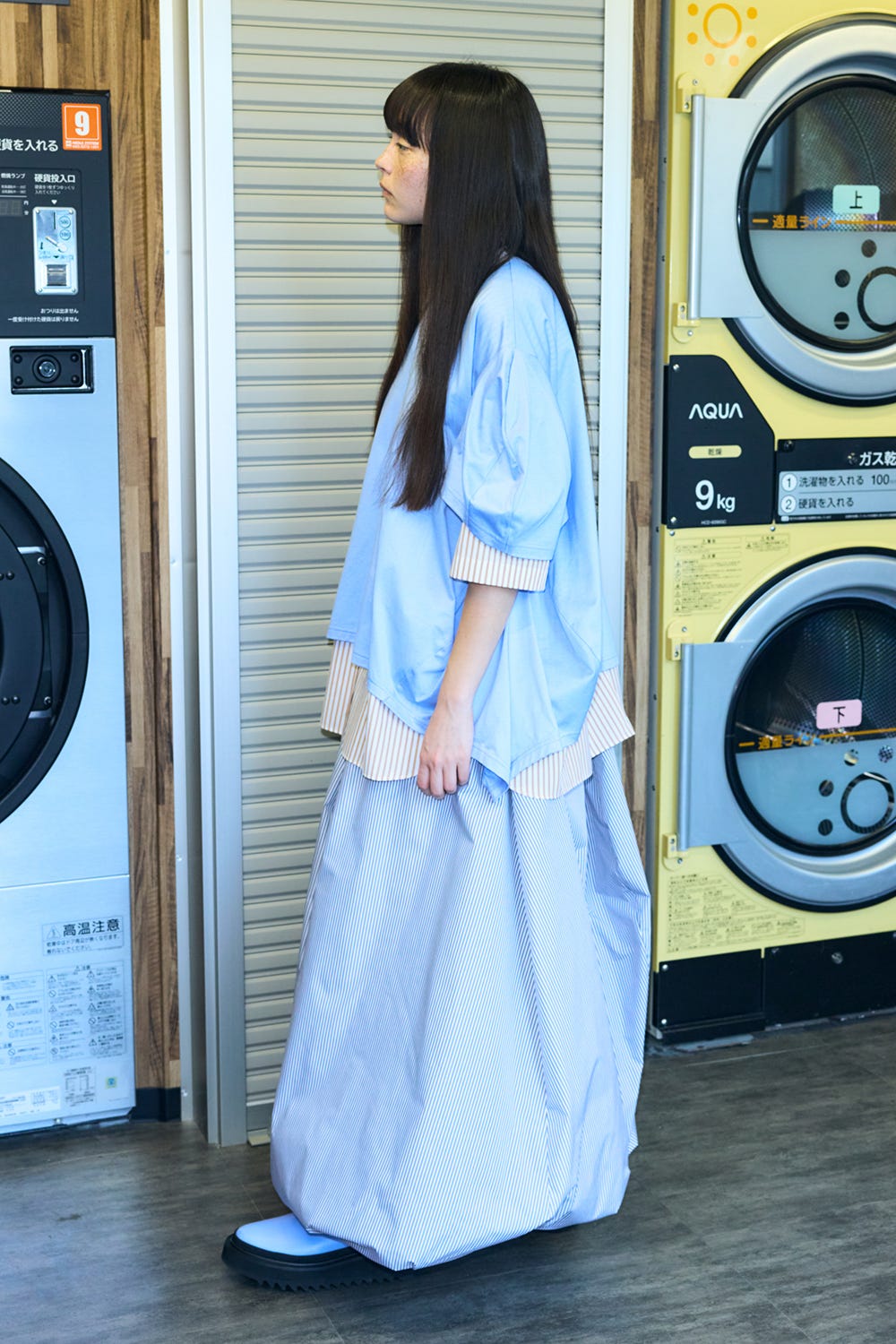 ORB  BALLOON-SKIRT GRY 36