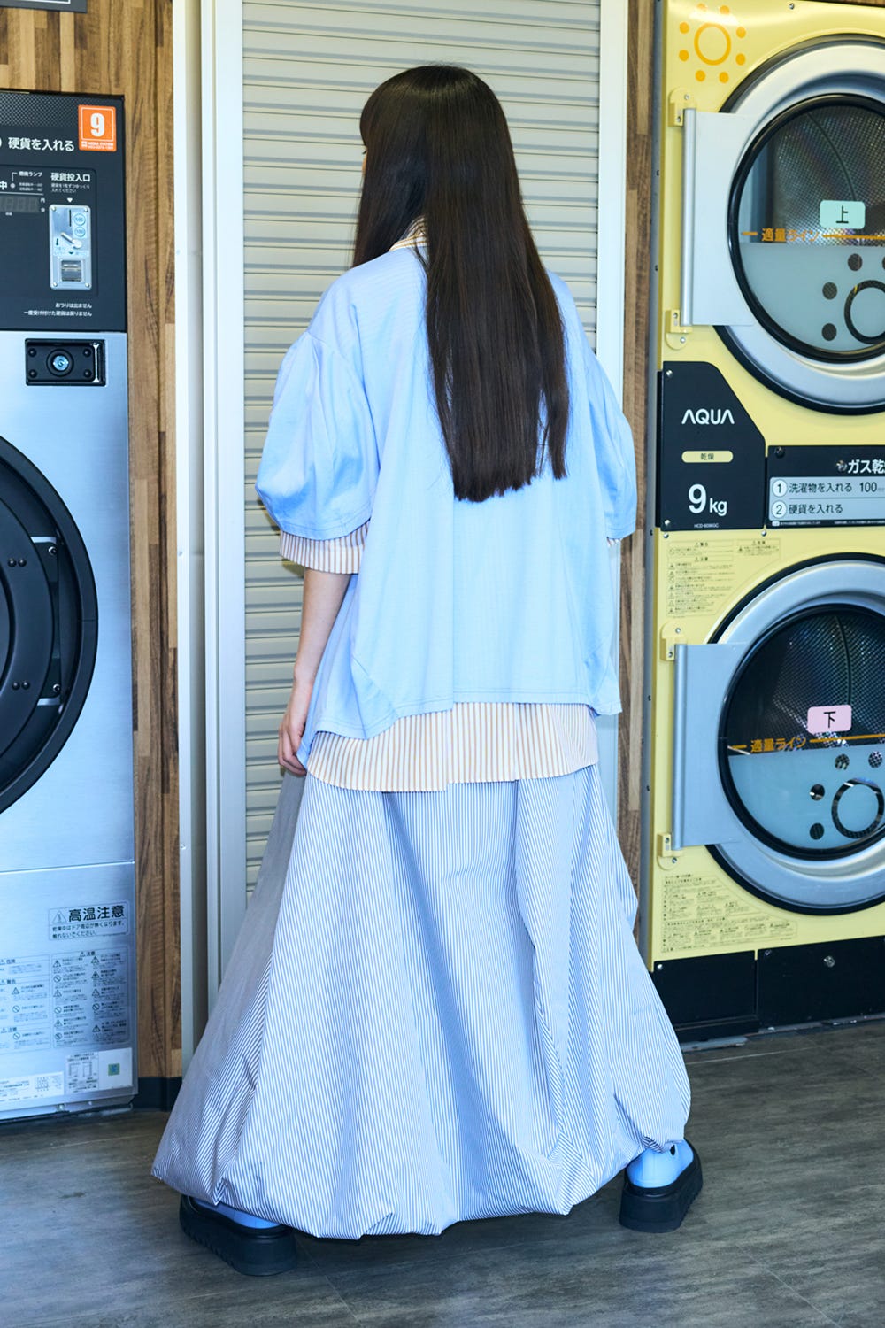 ORB  BALLOON-SKIRT GRY 36