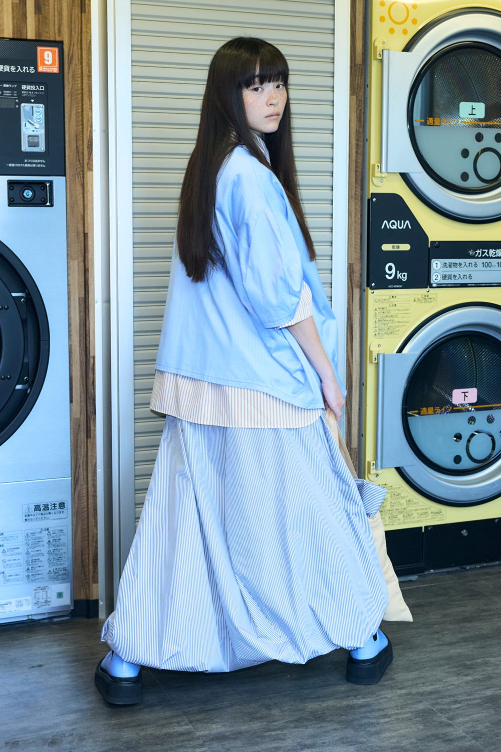ORB  BALLOON-SKIRT GRY 36