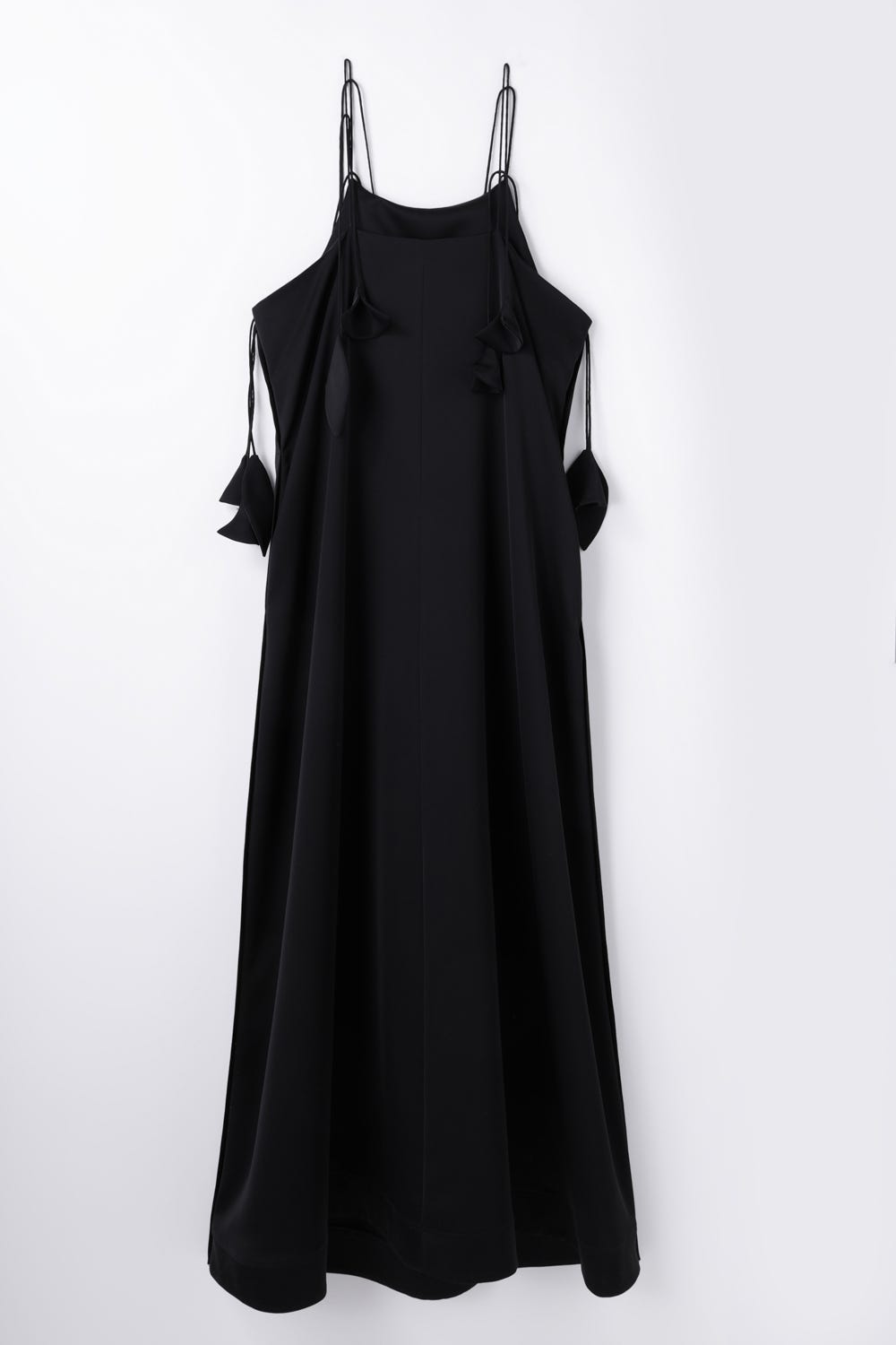 DROP CAMISOLE DRESS BLK 36