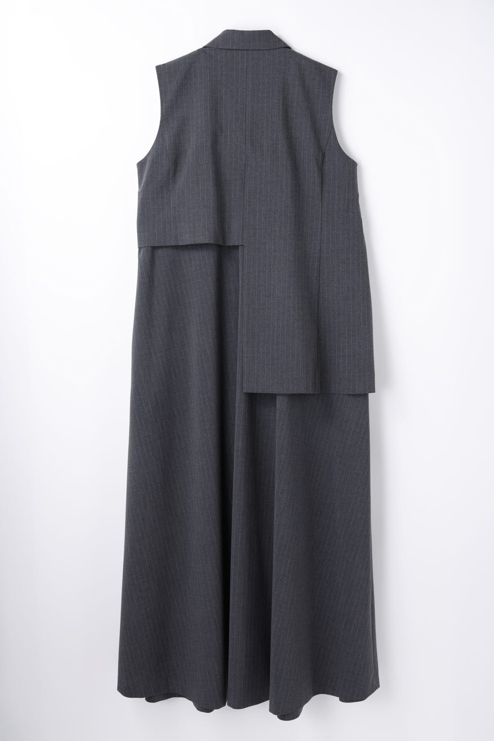 UMBRELLA HEM DRESS C.GRY 36