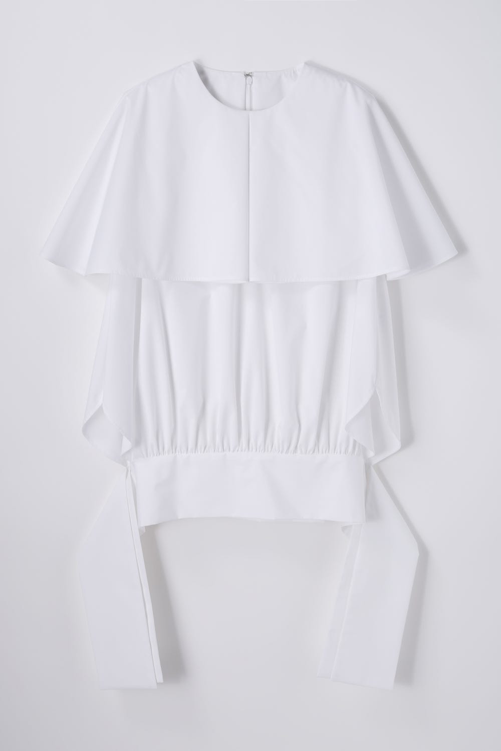 BIG COLLAR PULLOVER WHT 38
