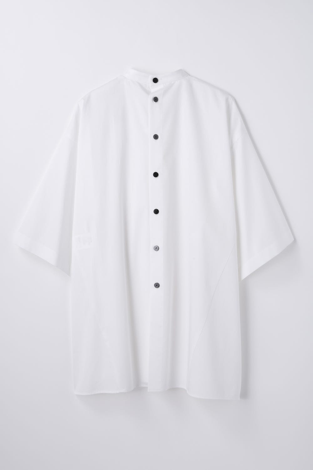 SOLID HEXAGON BLOUSE WHT 38