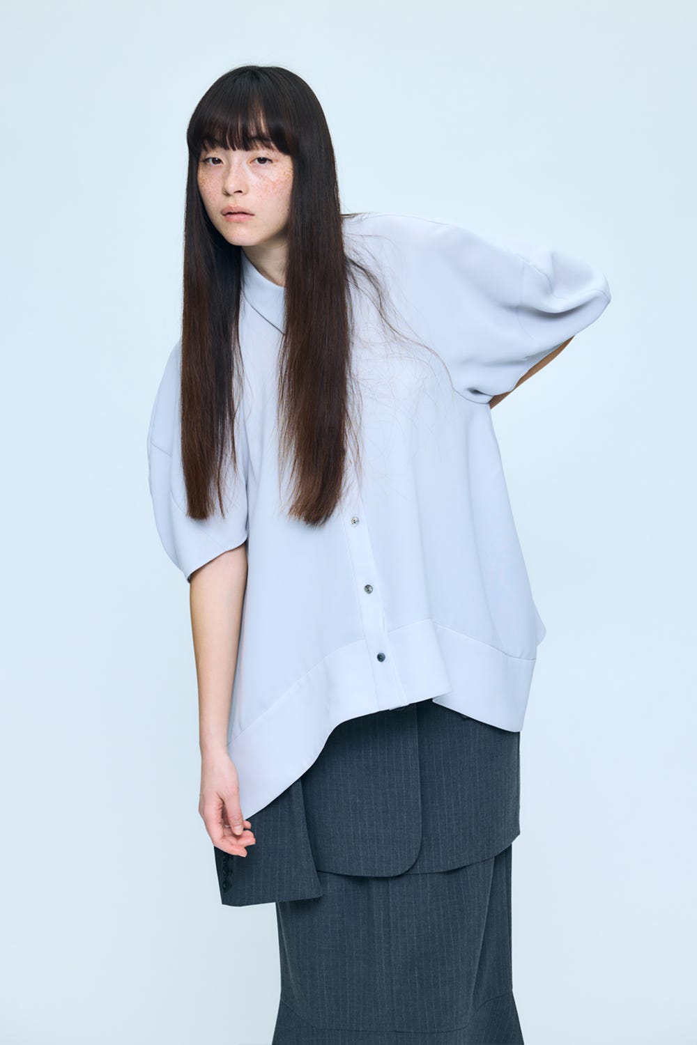 UMBRELLA SHIRT L/GRY 38