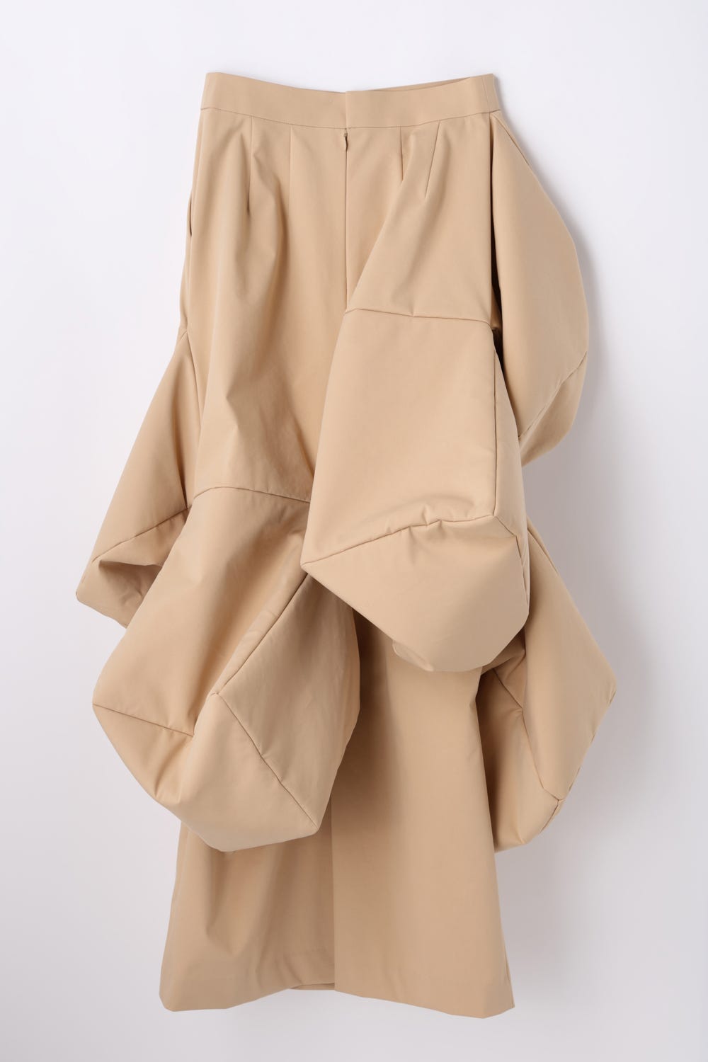 SQUARE DRAPE SKIRT BEG 36