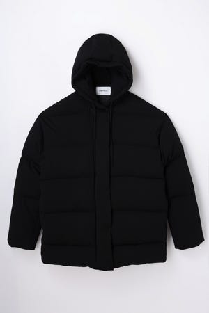 KNIT DOWN-JACKET｜38｜BLK｜COAT｜ENFÖLD OFFICIAL ONLINE STORE