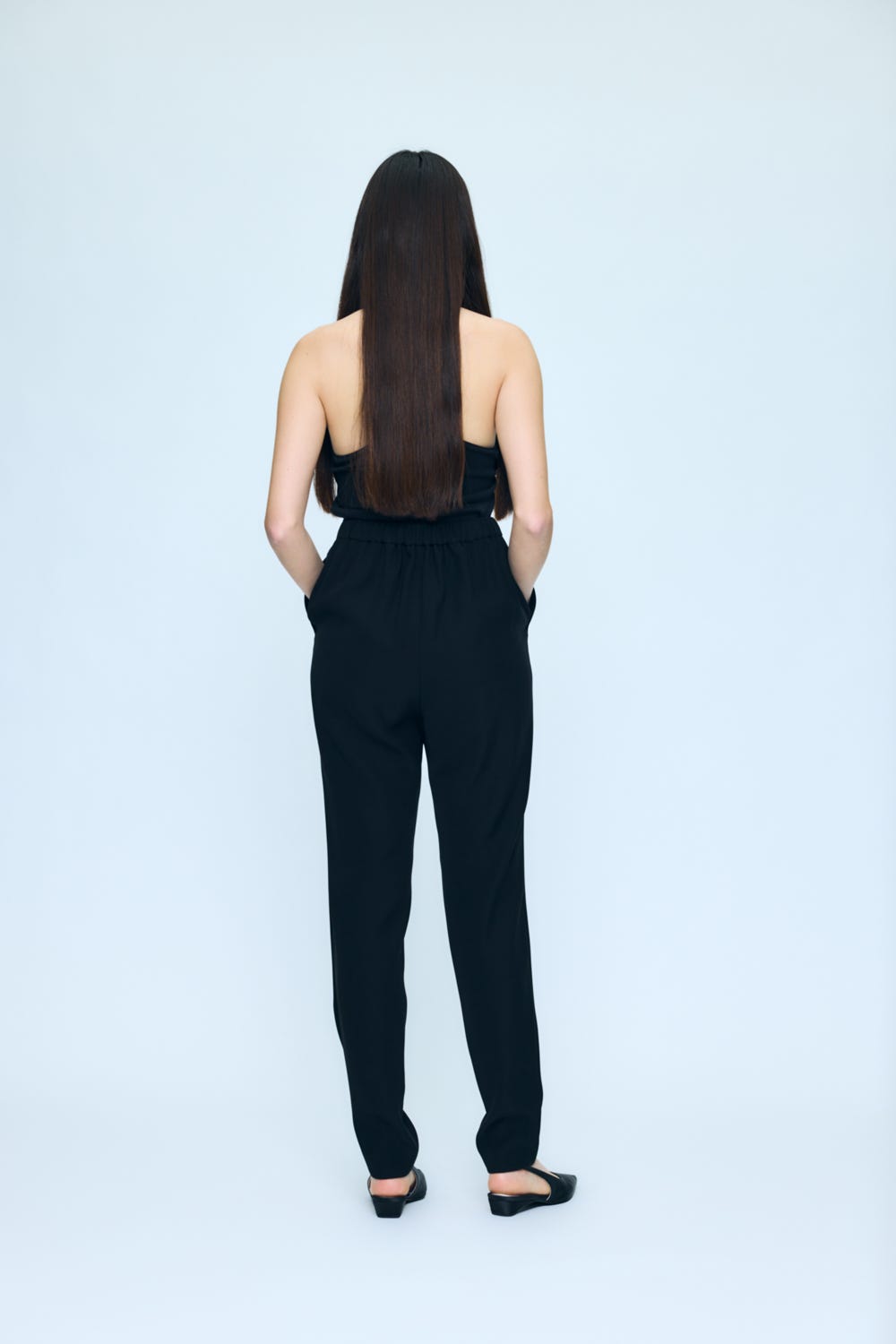 ELASTIC JODHPURS BLK 40