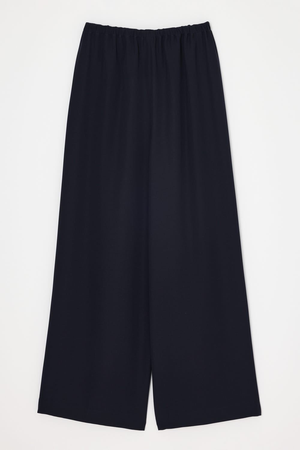 RELAX ELASTIC WIDE-TROUSERS D/NVY 36