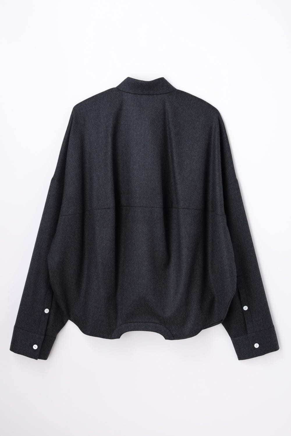 SYMMETRY CROPPED SHIRT C.GRY 38