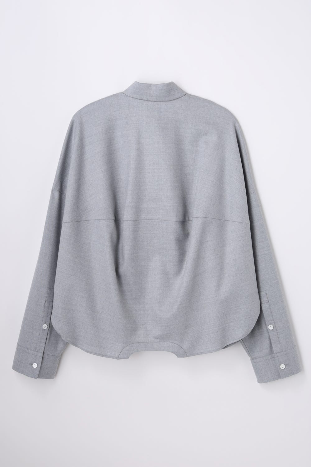 SYMMETRY CROPPED SHIRT T.GRY 38