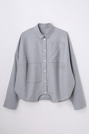 SYMMETRY CROPPED SHIRT